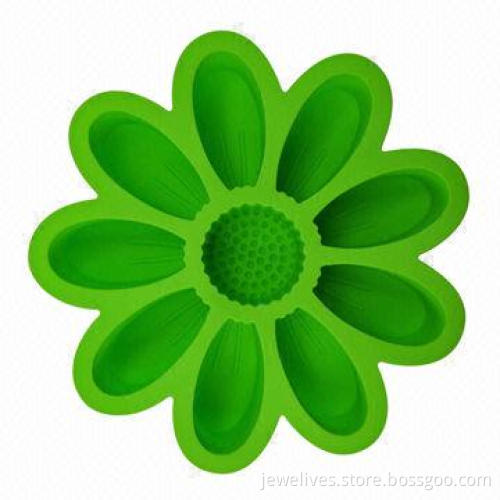 Silicone big flower baking pans